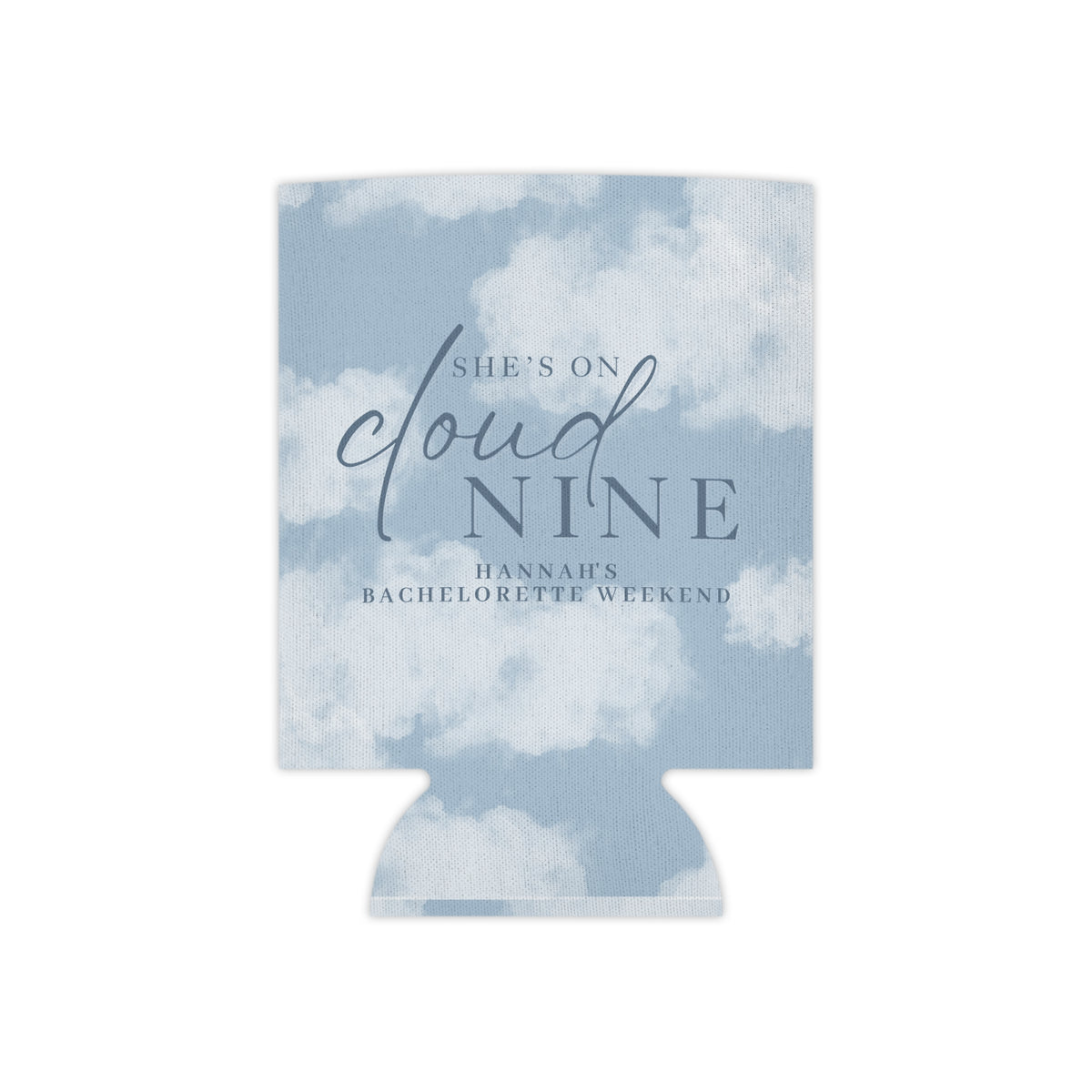 "She’s on Cloud Nine” Bachelorette Can Koozie (Personalize with Name)
