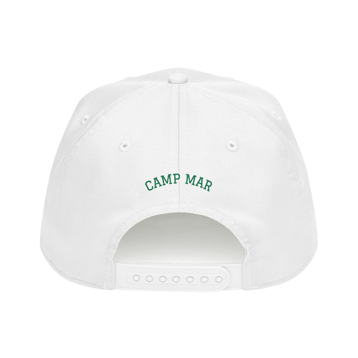 Camp Mar (Green) - Embroidered Mid Profile Baseball Cap