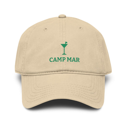 Camp Mar Martini Embroidered Baseball Cap