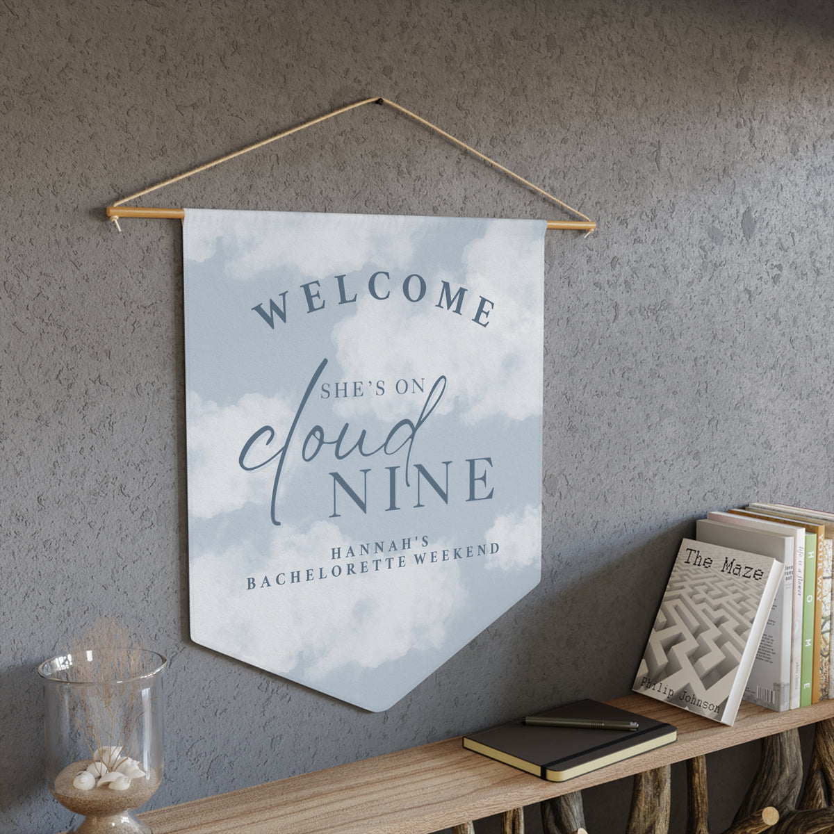 "She's On Cloud Nine" Bachelorette Welcome Sign