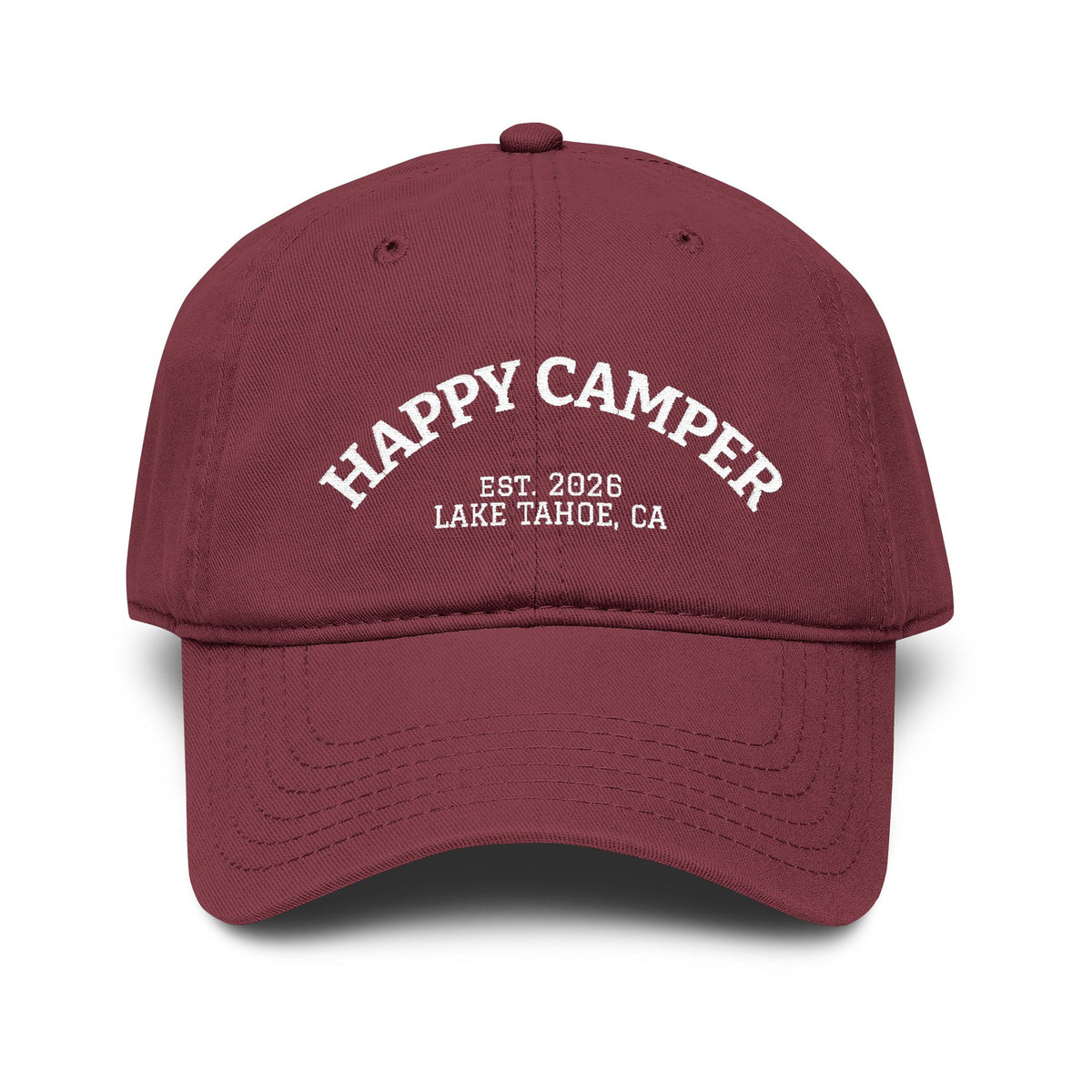 camp mar - Embroidered Washed Cotton Hat