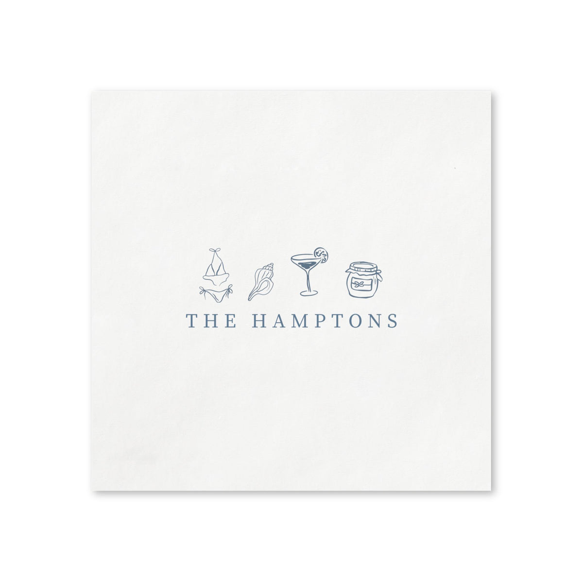 The Hamptons Cocktail Napkins