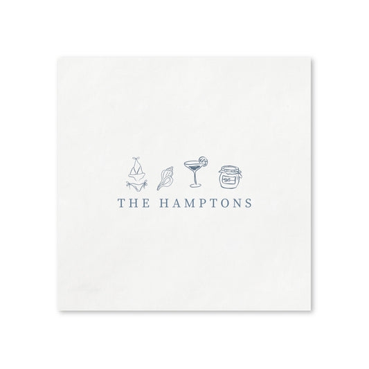 The Hamptons Cocktail Napkins