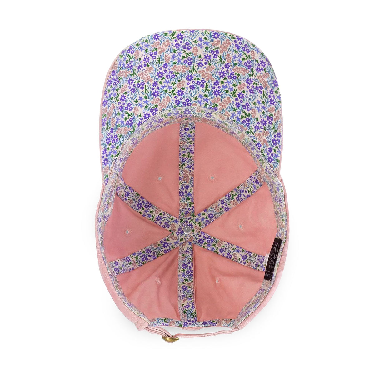 happy camper martini - Women's Pigment-Dyed Cap with Fashion Undervisor (Embroidery)