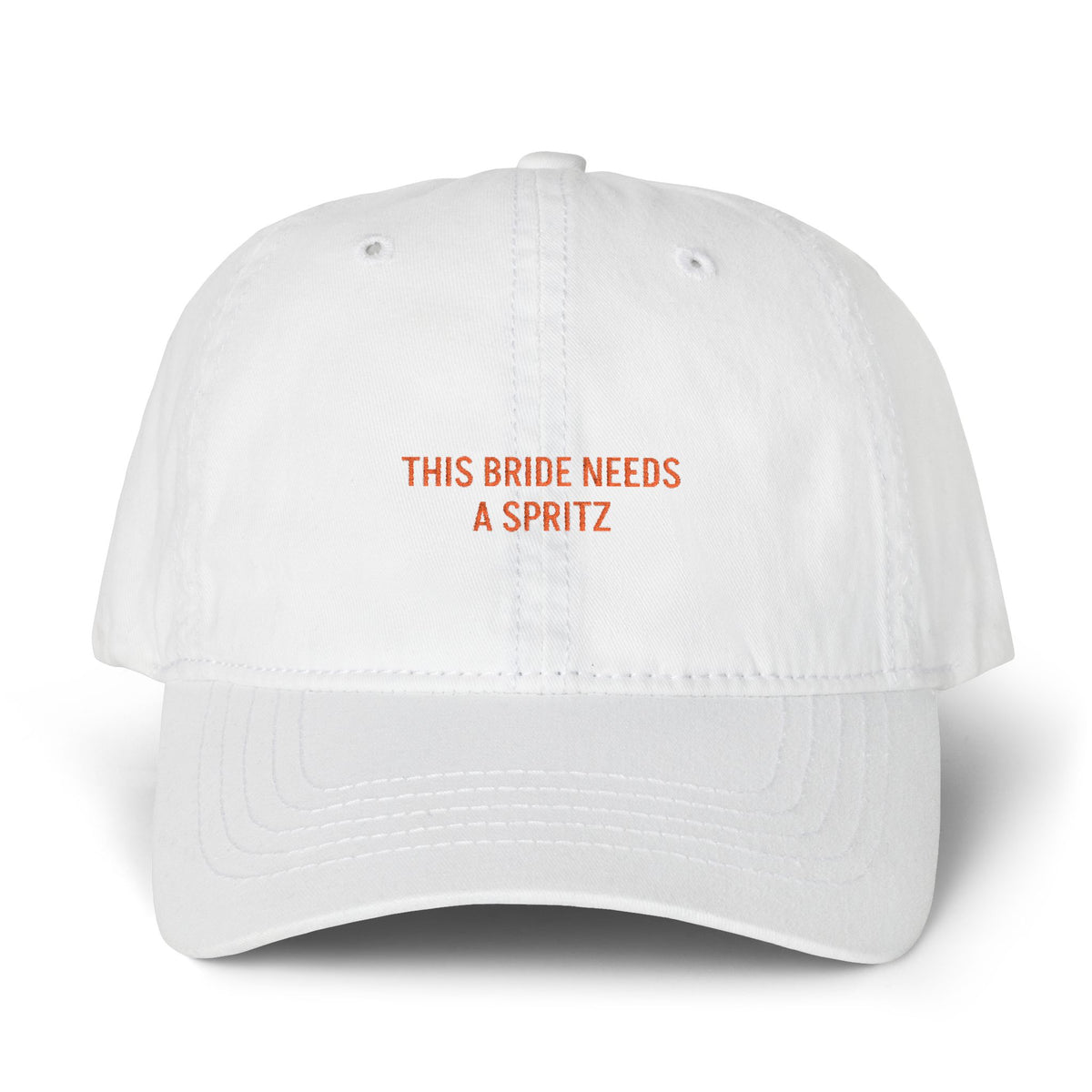 This Bride Needs A Spritz Hat - Embroidered Pattern hat