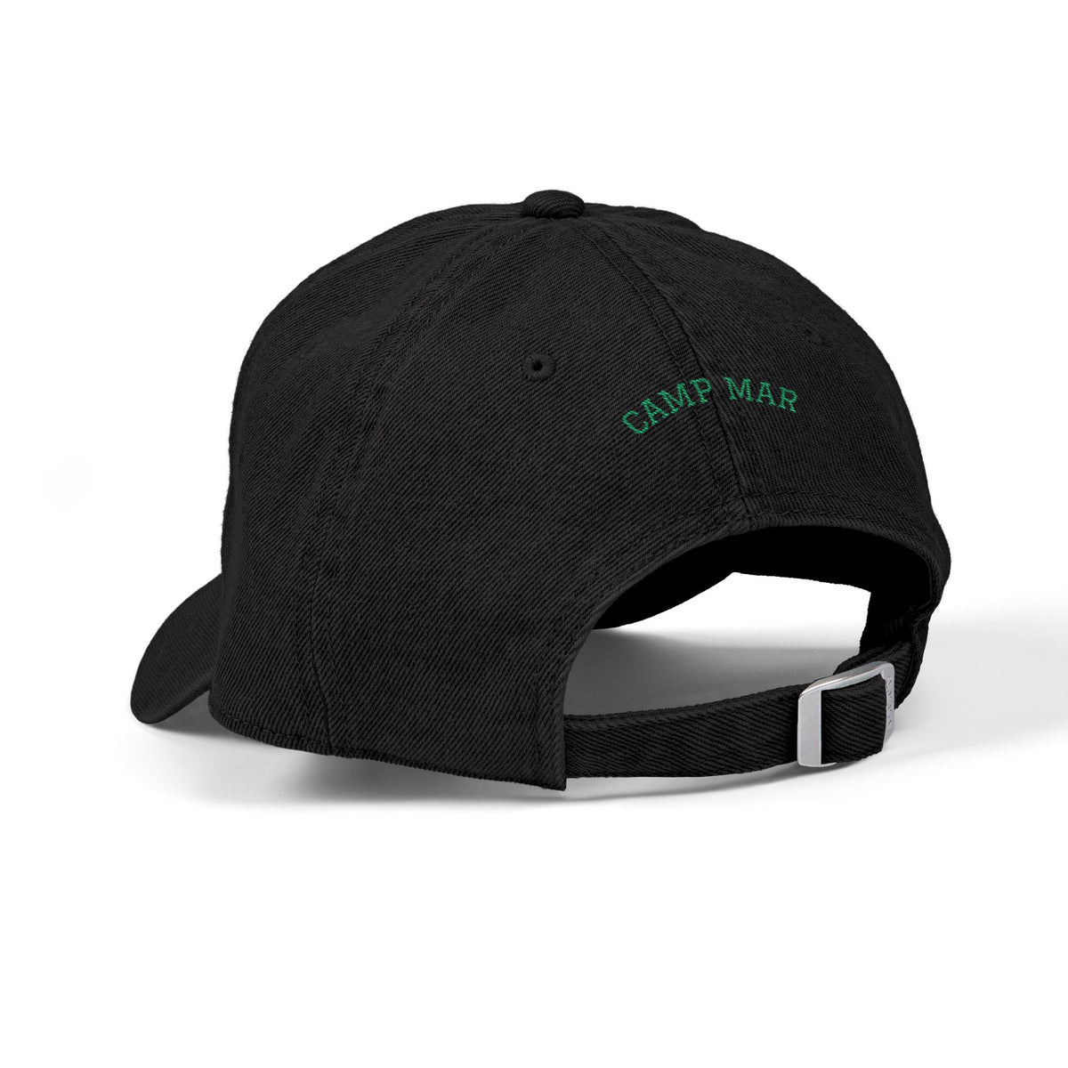 Happy Camper Embroidered Denim Hat — Lake Tahoe Est. 2020
