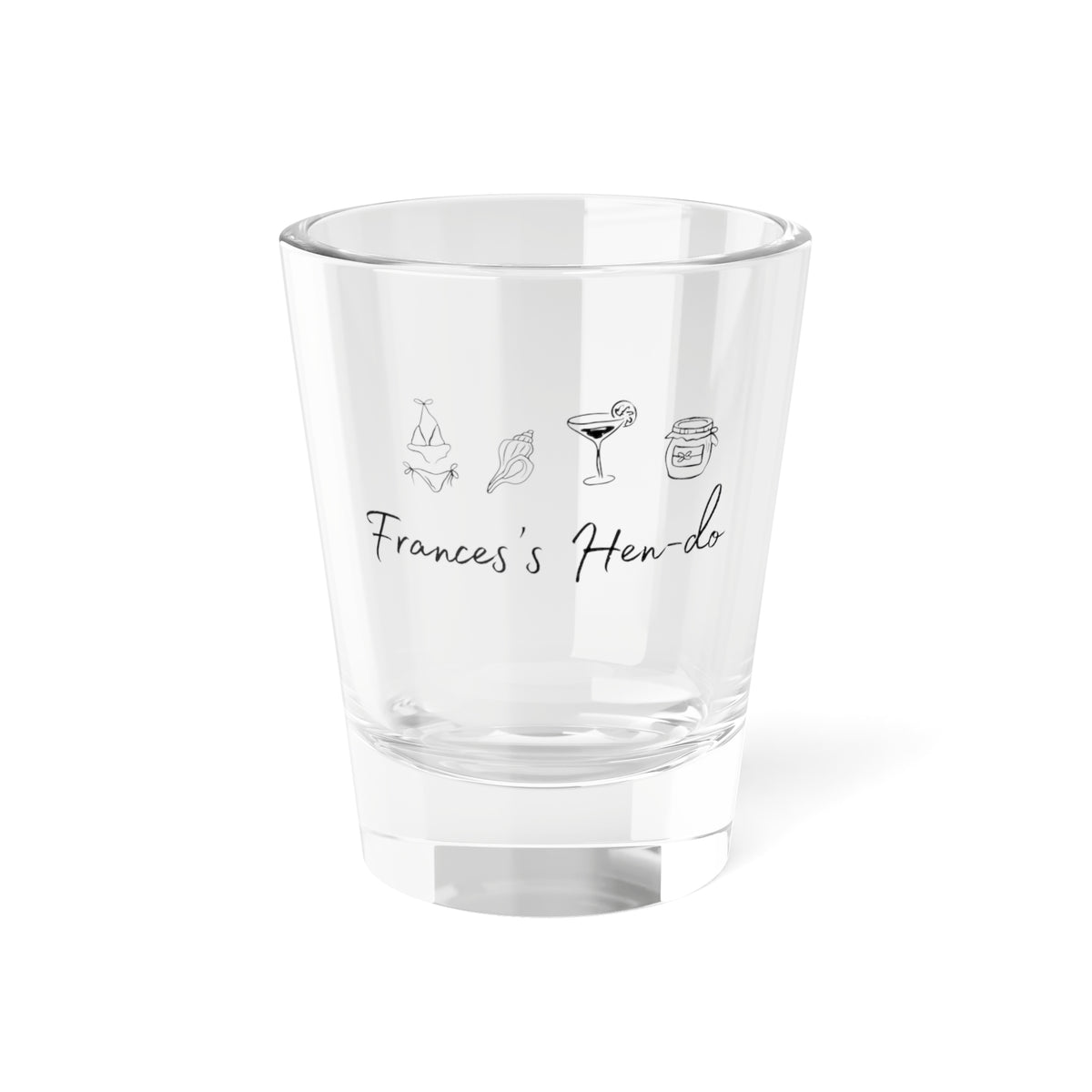Hen Do Shot Glass