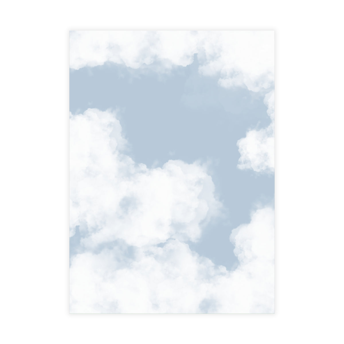 She's On Cloud Nine - Bachelorette Itinerary Printed