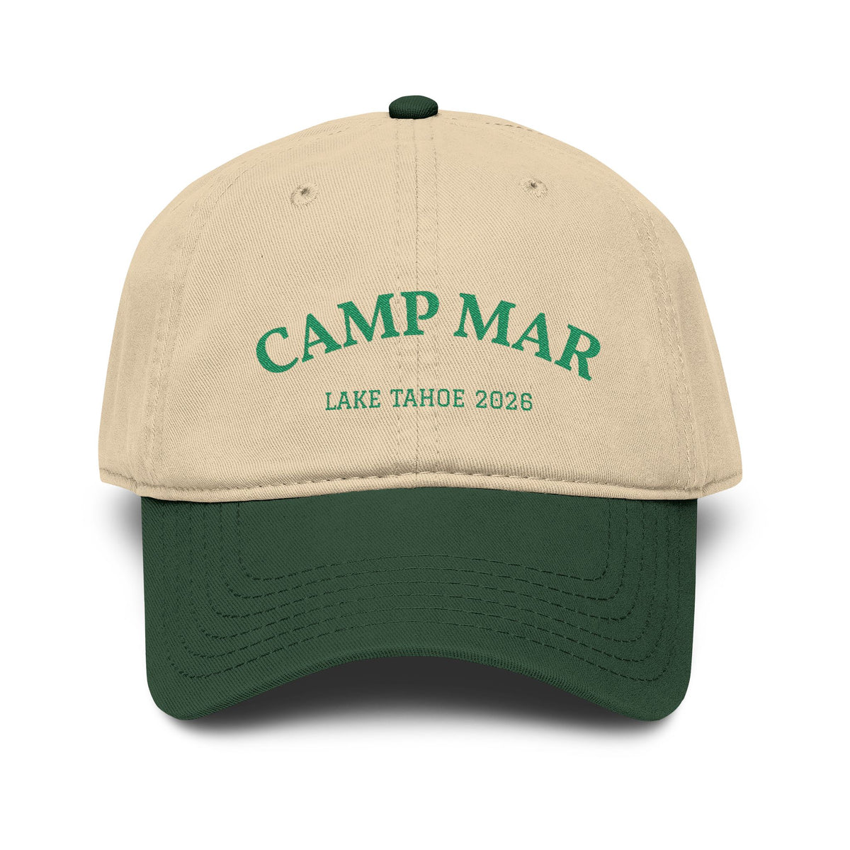 Camp Mar Lake Tahoe 2028 Washed Baseball Cap