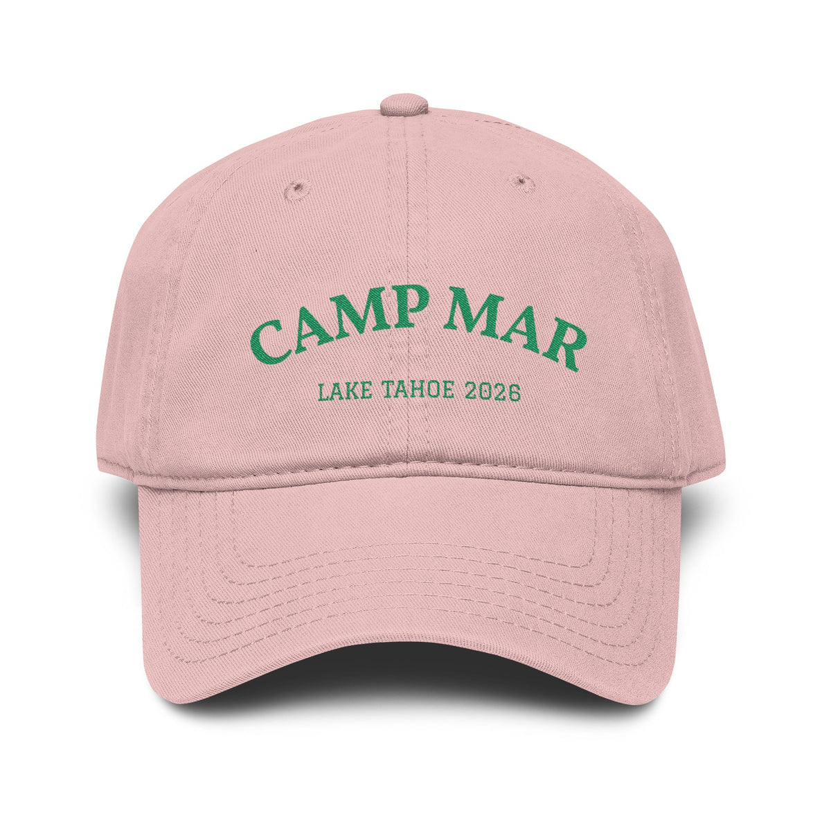 Camp Mar Lake Tahoe 2028 Washed Baseball Cap