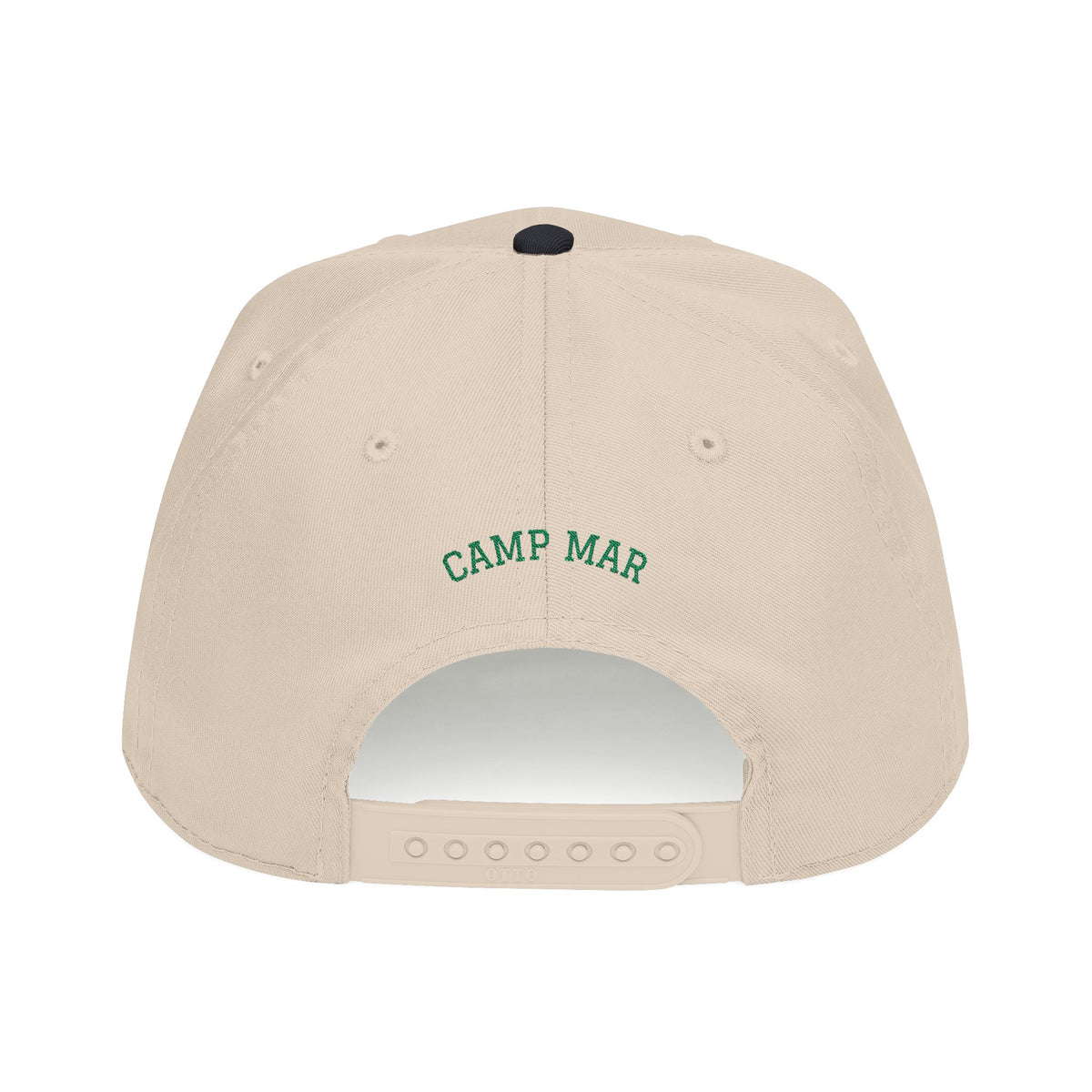 Camp Mar (Green) - Embroidered Mid Profile Baseball Cap