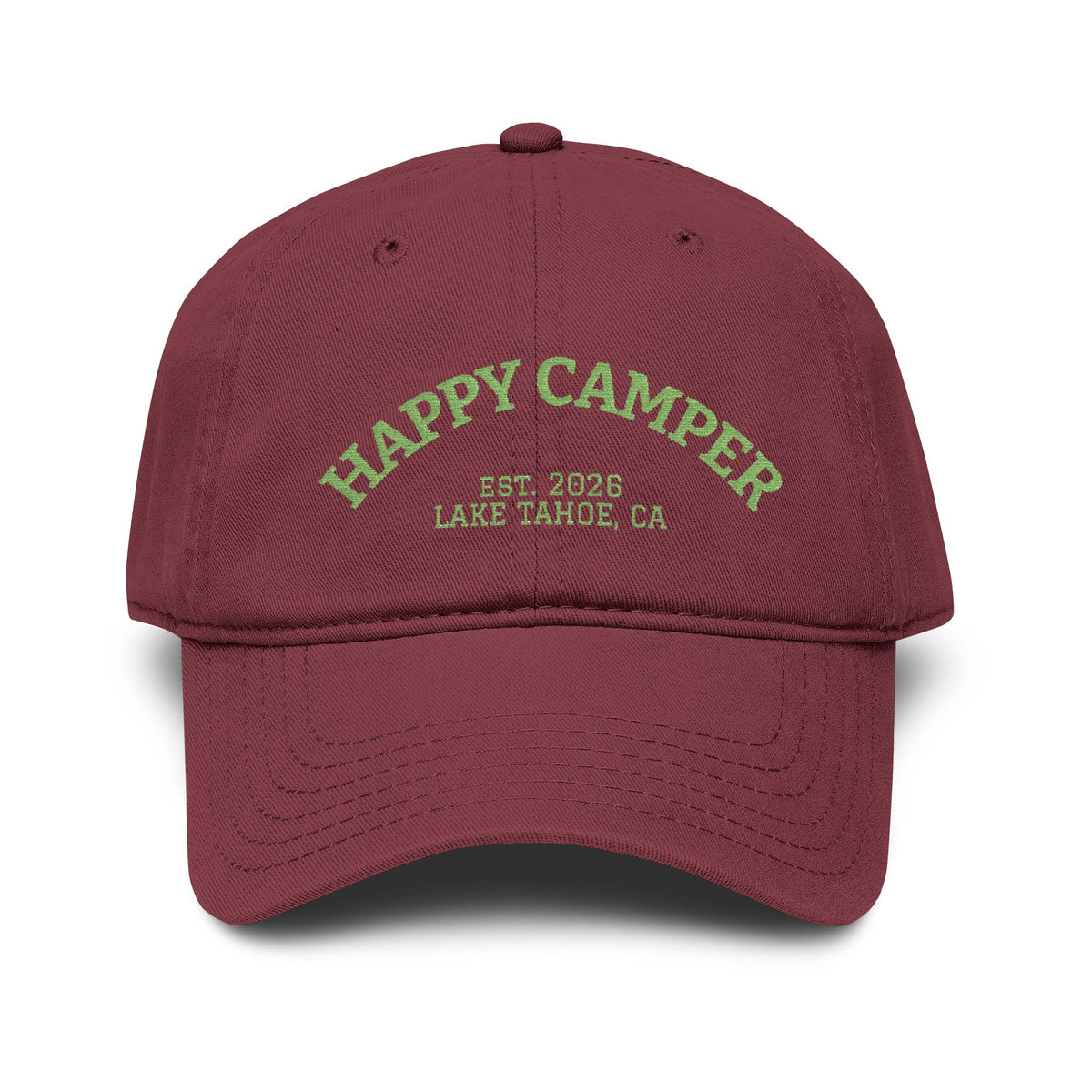 camp mar - Embroidered Washed Cotton Hat