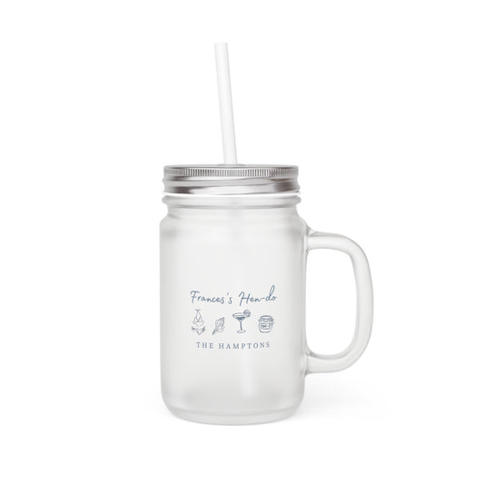 Mason Jar Tumbler – Personalizable Name