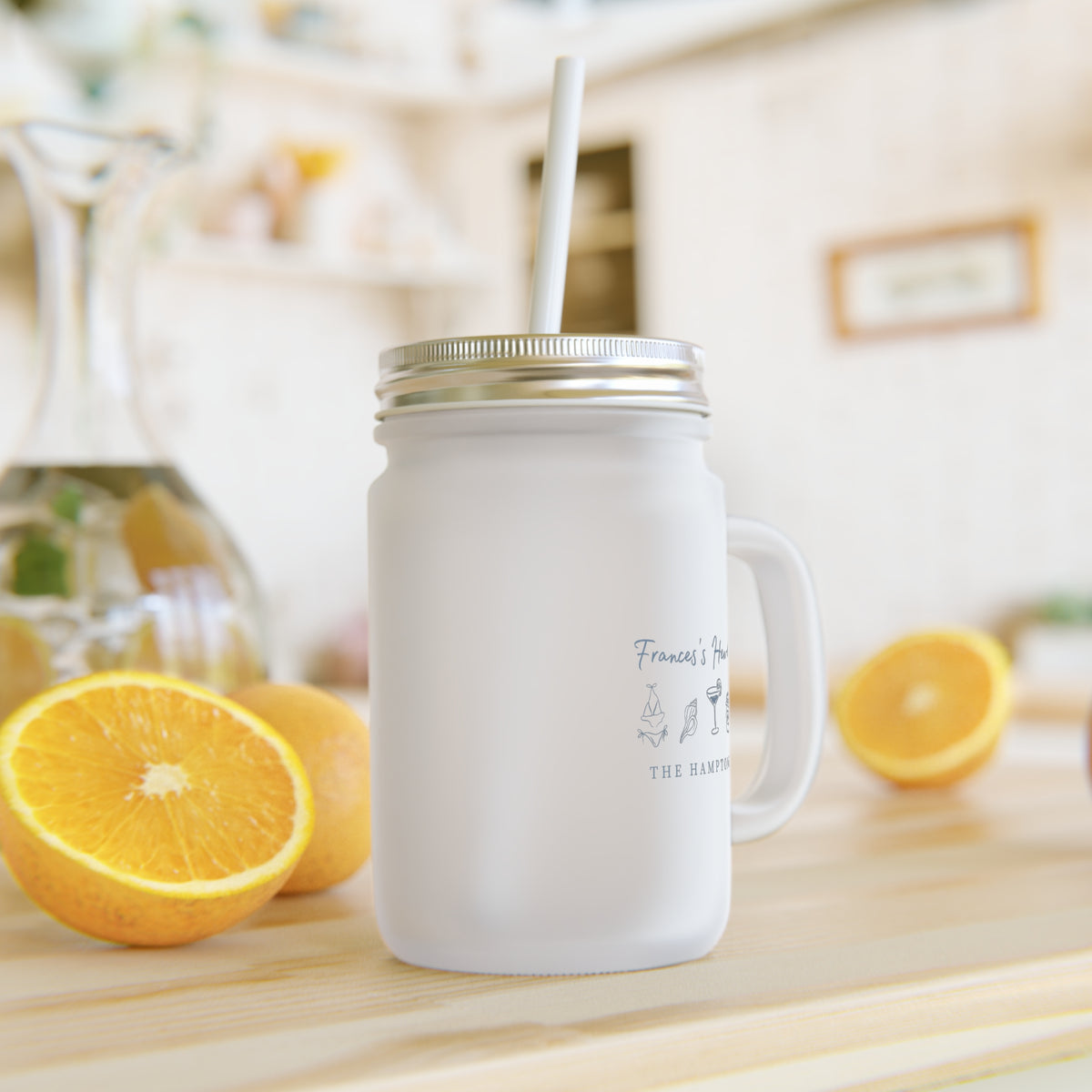 Mason Jar Tumbler – Personalizable Name