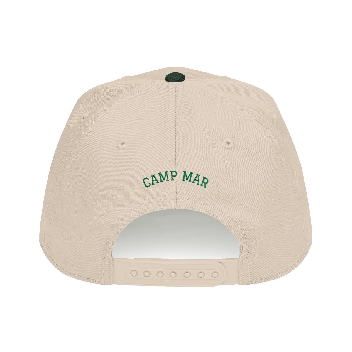 Camp Mar (Green) - Embroidered Mid Profile Baseball Cap