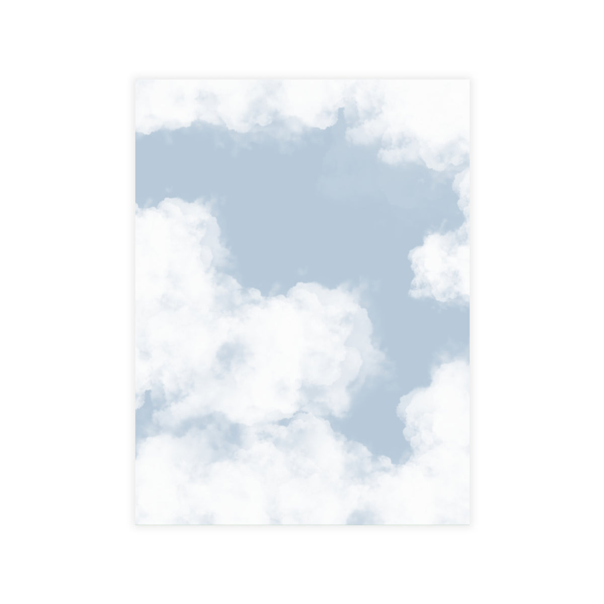 She's On Cloud Nine - Bachelorette Itinerary Printed