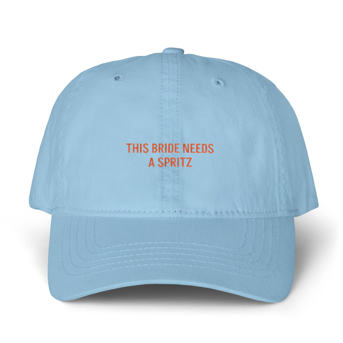 This Bride Needs A Spritz Hat - Embroidered Pattern hat