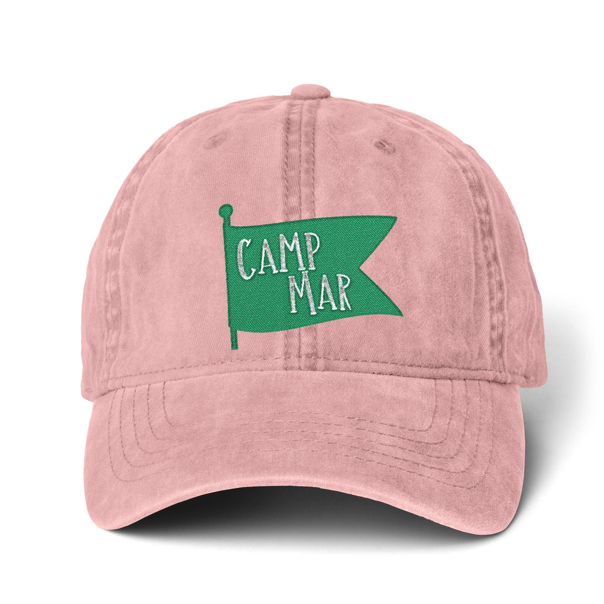 Women's Pigment-Dyed Cap with Fashion Undervisor (Embroidery)