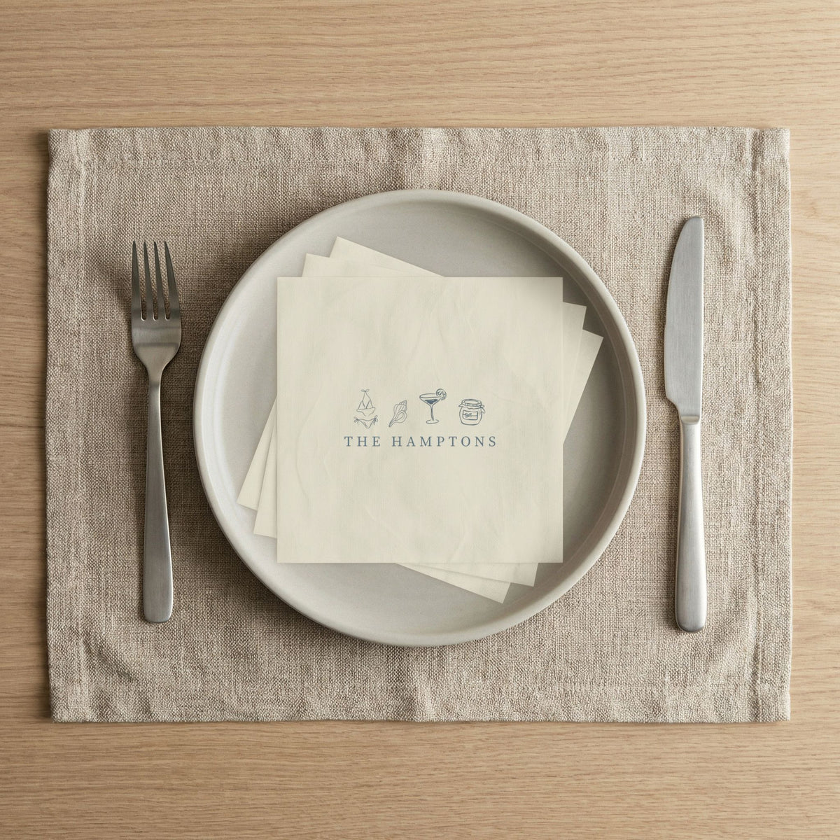 The Hamptons Cocktail Napkins