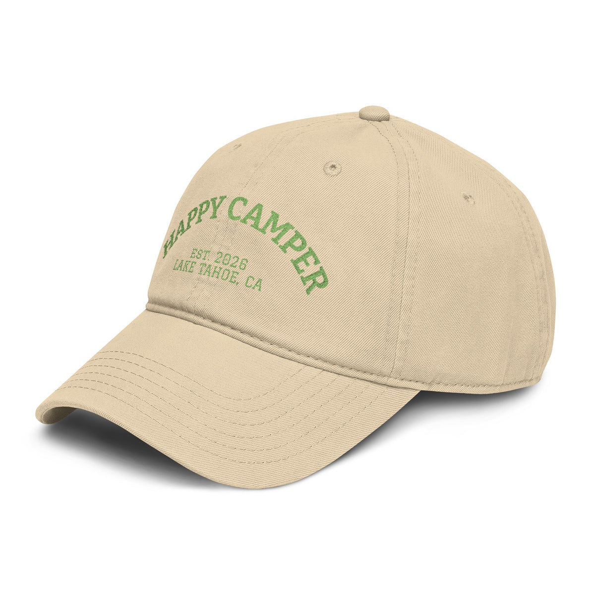 camp mar - Embroidered Washed Cotton Hat