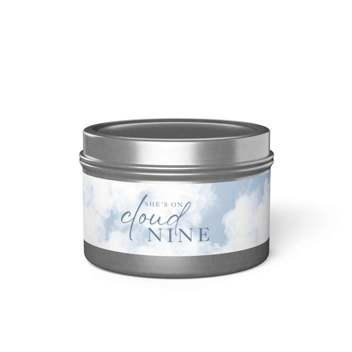 She's On Cloud Nine - Bachelorette Tin Candle
