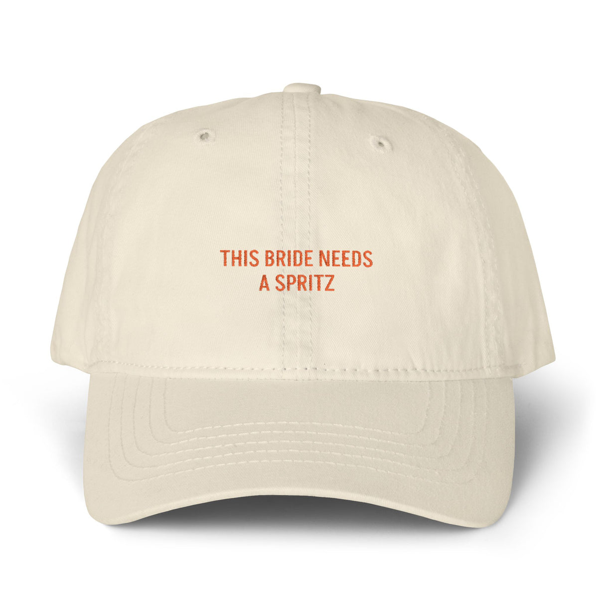 This Bride Needs A Spritz Hat - Embroidered Pattern hat